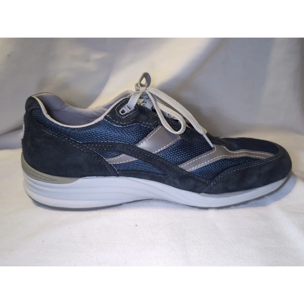 SAS Journey Mesh Mens Shoes Sz 13 M Athletic Running Blue Mesh Lace Up Sneakers